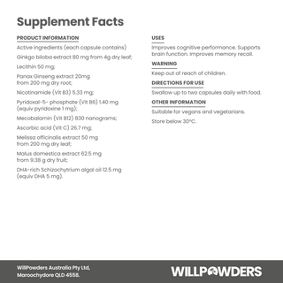 Ah-Ha – Memory and Cognitive Function Supplement