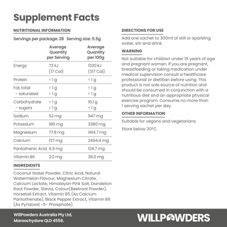 Watermelon ElectroTide – Electrolyte Sachets