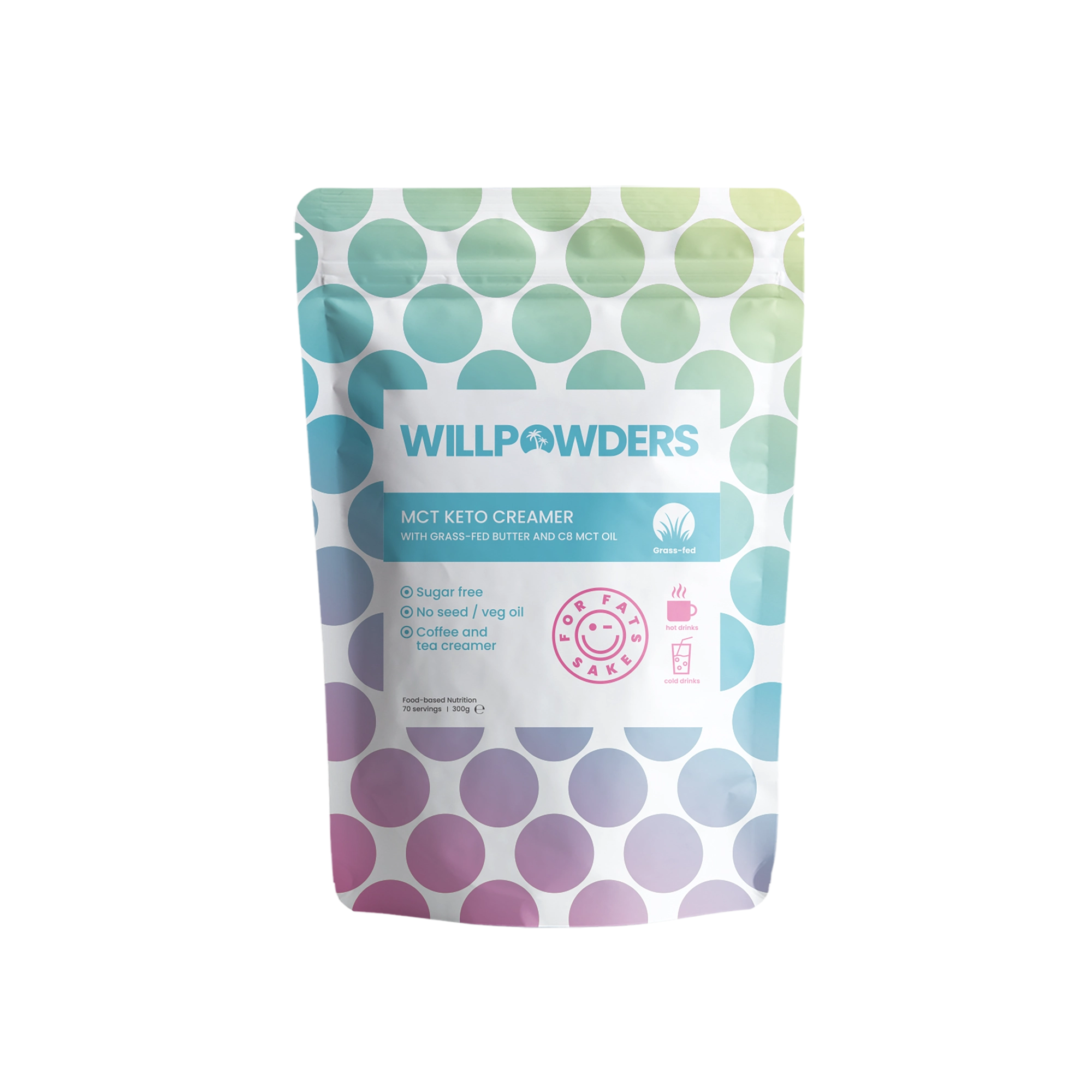 MCT Keto Creamer with C8 MCTs | WillPowders Australia