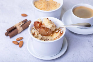 Paleo Apple and Custard Crumble
