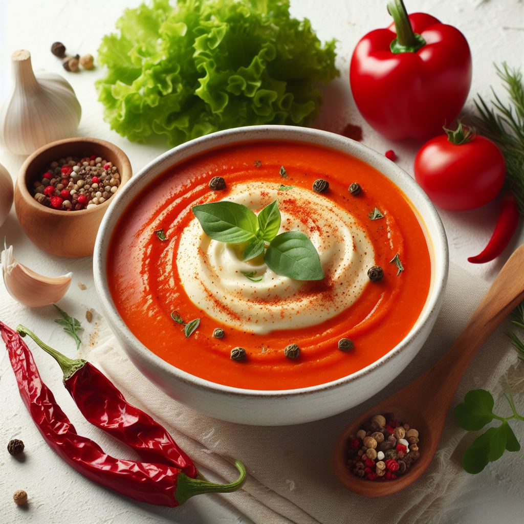 Red Capsicum Soup