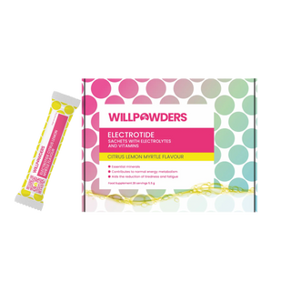 Citrus Lemon Myrtle ElectroTide – Electrolyte Sachets