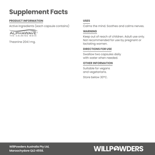 Calm – L-Theanine Supplement
