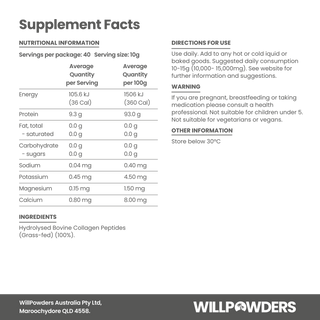 Bovine Collagen Peptides Powder