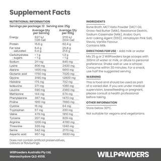 Vanilla Keto Protein Powder